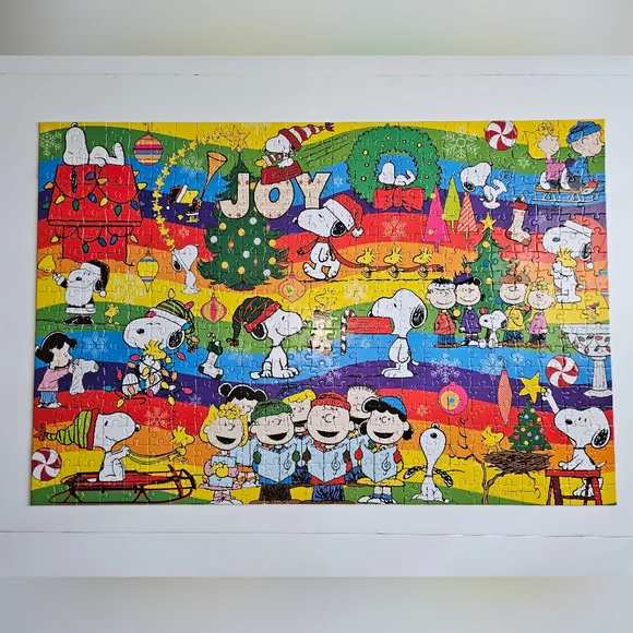 Peanuts A Very Merry Christmas 500 Piece Jigsaw Puzzle - Picture 2 of 2